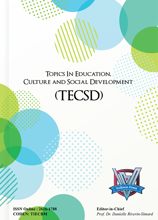 Topics In Education, Culture and Social Development